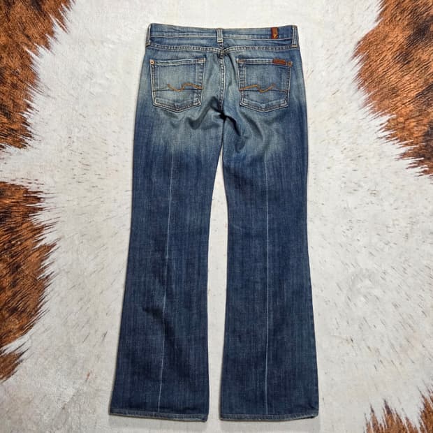 빈티지 뒷자수 워싱 부츠컷 데님팬츠