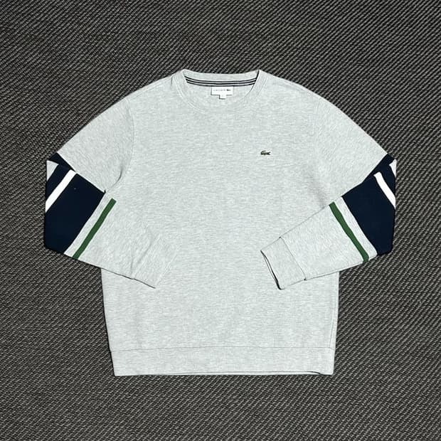[M] Lacoste 라코스테 신형 컬러블럭 맨투맨