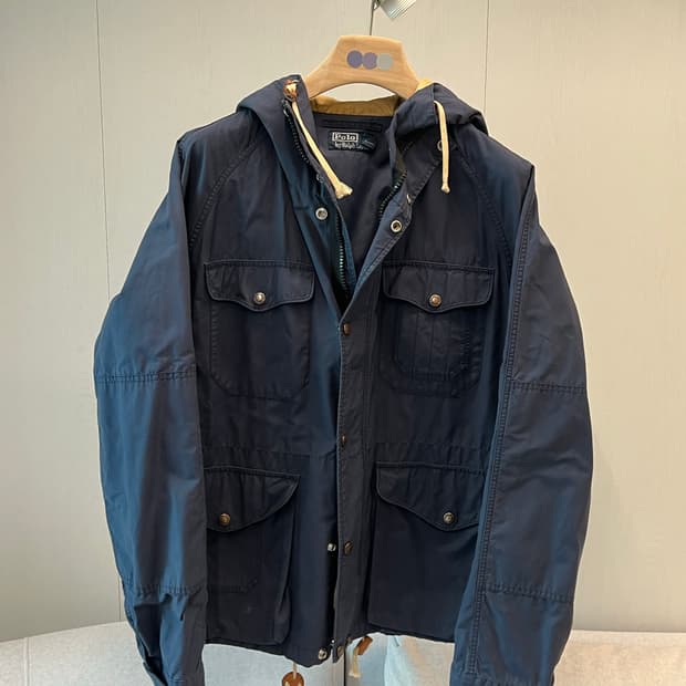 폴로 왁스 네이비 마운틴 자켓
