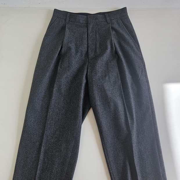 로드 존 그레이 울 슬랙스