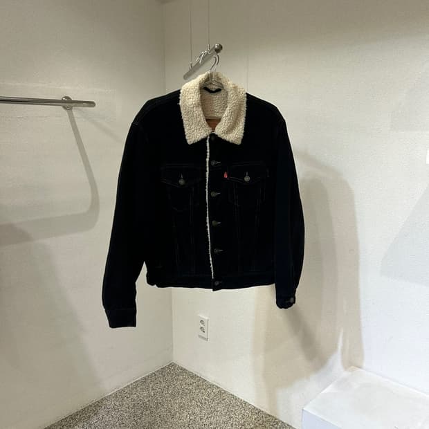 리바이스 코듀로이 쉐르파 트러커 자켓