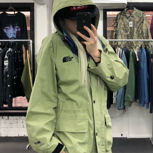 노스페이스 고어텍스 바람막이