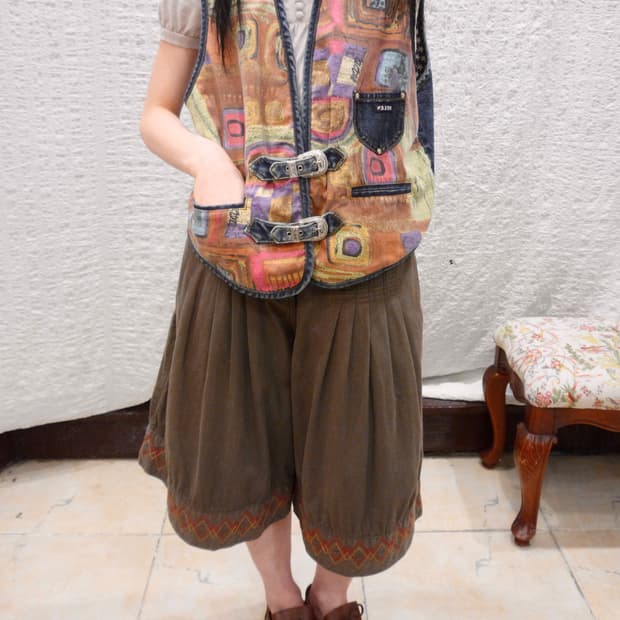 Nomad patch denim vest
