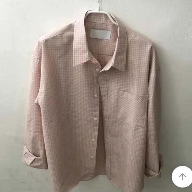 Unisex 핑크 셔츠