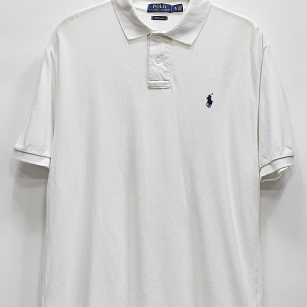 POLO 폴로 랄프로렌 커스텀 슬리림핏 메쉬 폴로 티셔츠 / 남 XL