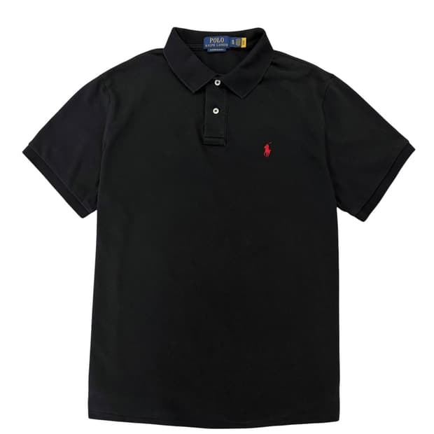 폴로 QR정품 반팔 피케티 카라티 블랙 (XL)