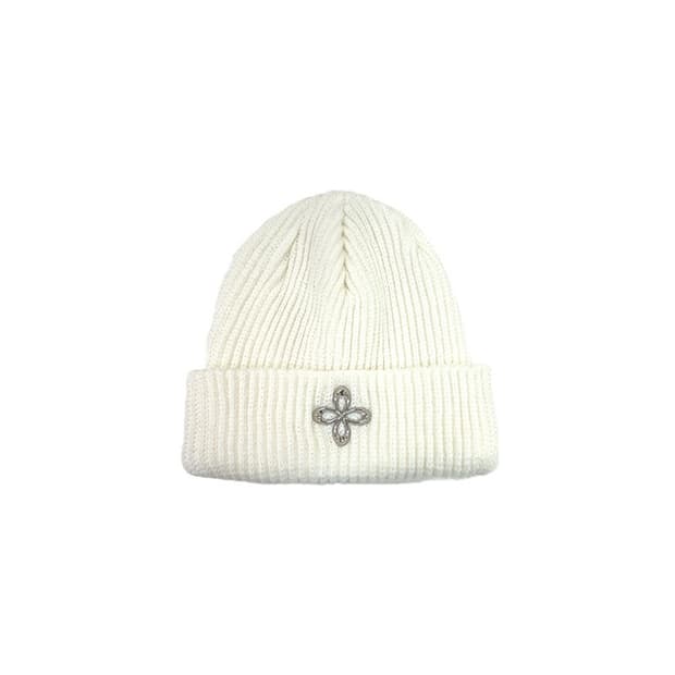 SURGERY CLOVER LOGO BEANIE VER.2 'WHITE'