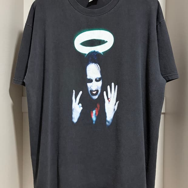 빈티지 1997 Marilyn Manson 마릴린 맨슨 밴드 티셔츠