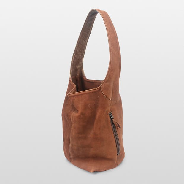 DAKOTA Suede Leather Bag (Made In Japan