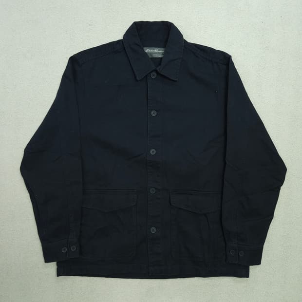 에디바우어 워크 셔츠 자켓 L 블랙