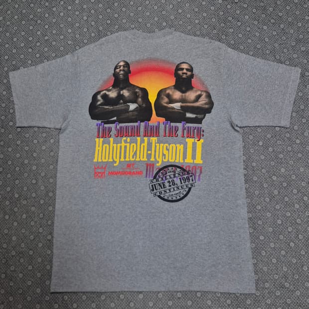 [L]90s US made 마이크타이슨vs홀리필드 -A78
