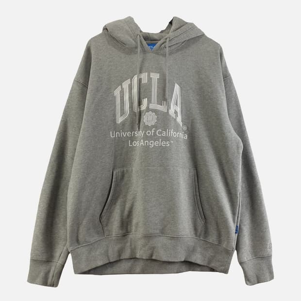 UCLA 라이트 그레이 남자 105 후드티 O1029