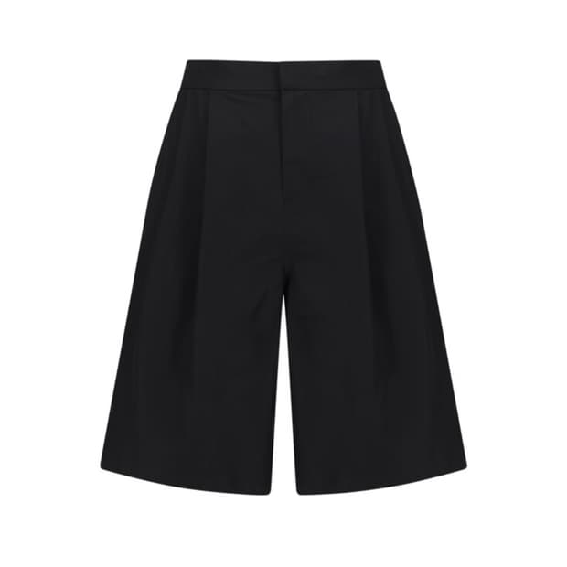 아모멘토 투턱 와이드 쇼츠 블랙 L