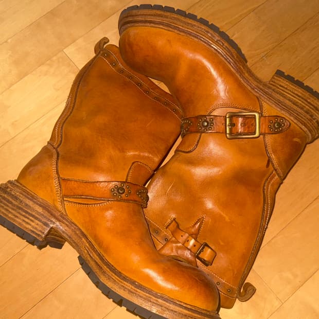 킨치 인세인개러지 홀스터 부츠 브라운 285