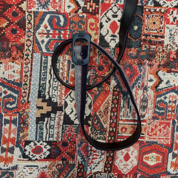 Samsonite Vintage Fabric Webbing Belt