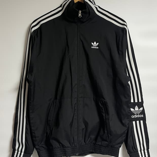 공용 아디다스 락업 바람막이 윈드브레이커 M
