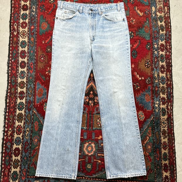 80’s USA Made 빈티지 리바이스 517 오렌지탭 부츠컷