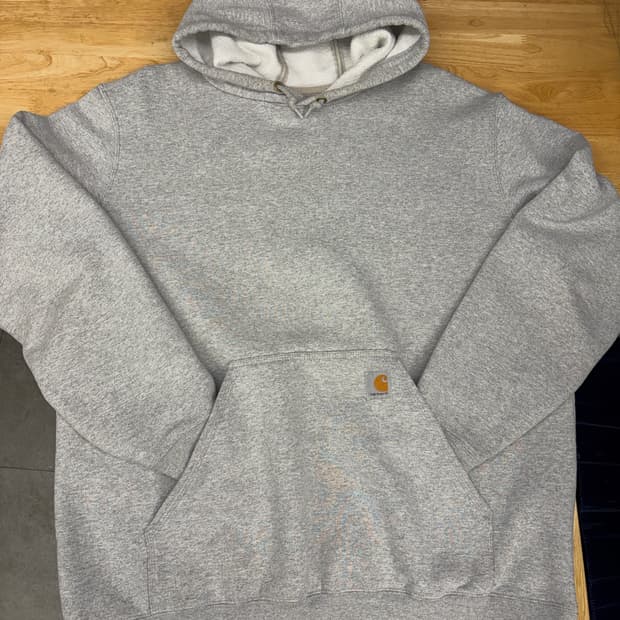 [XL]칼하트 k121 그레이 기모후드티