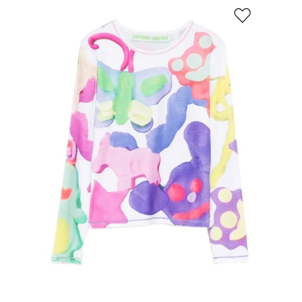 chopova Lowena 프린트 티셔츠