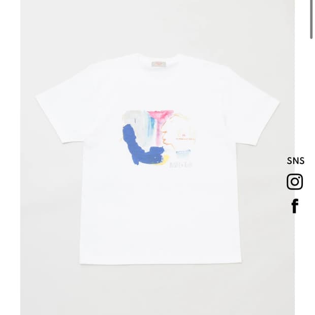 메이덴스 x 나카노 요시에 일러스트 티셔츠