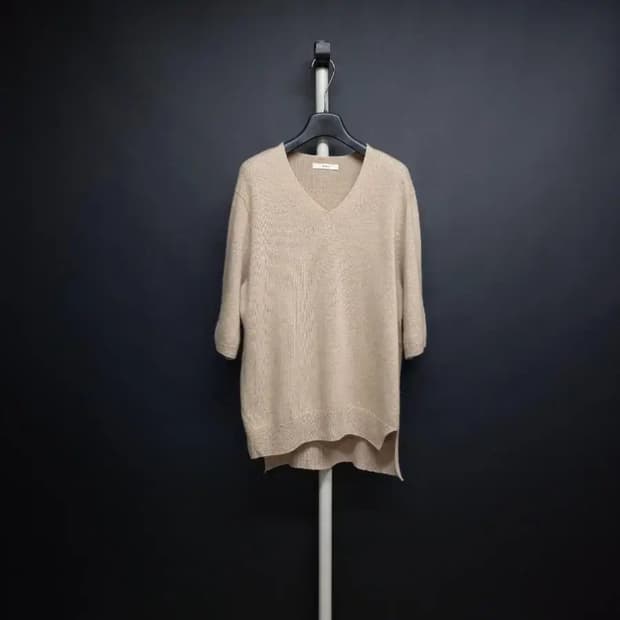 BOWEN 보웬 홀가먼트 춘추 롱 니트 F