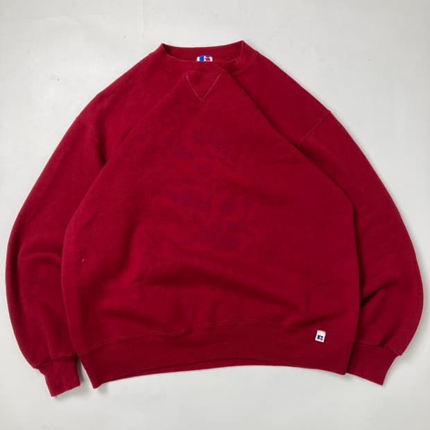 90s Russell Sweatshirt (red)