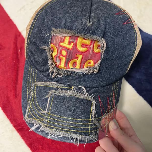 lee 데님 볼캡 ball cap