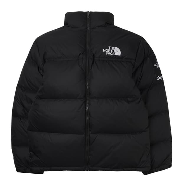 슈프림 노스페이스 스플릿 패딩 블랙  