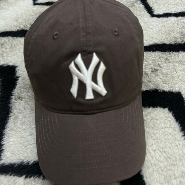 MLB 뉴욕양키스 볼캡/빈티지브라운