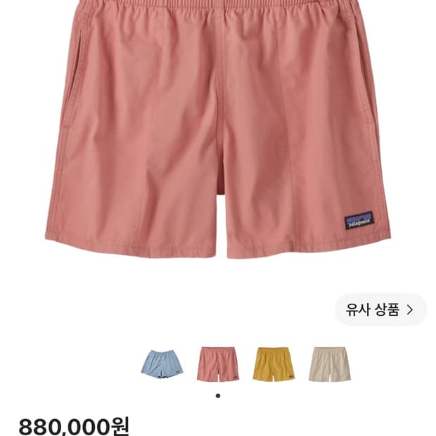 파타고니아 여성 반바지
