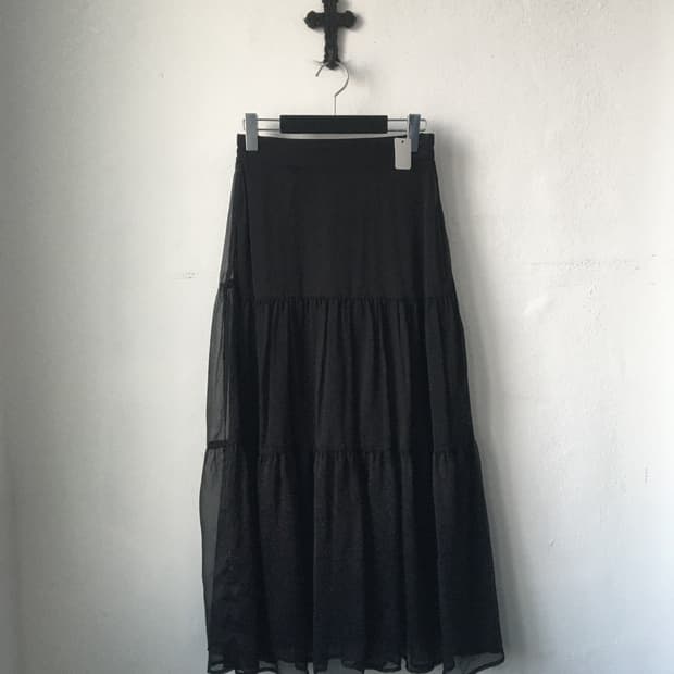 Layer long skirt