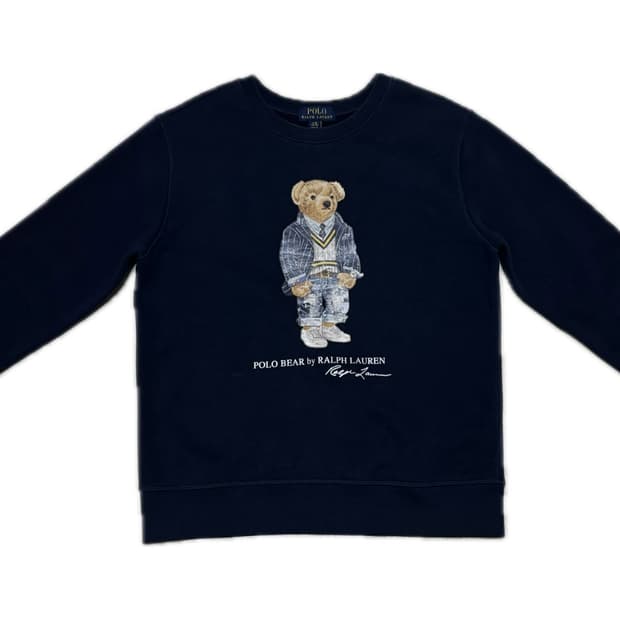 랄프로렌 베어 스웻셔츠