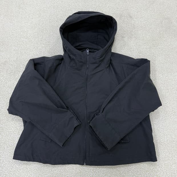 [S] 자라 ZARA 여성 크롭 후드 윈드브레이커 1226T1