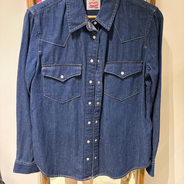 리바이스 데님 셔츠