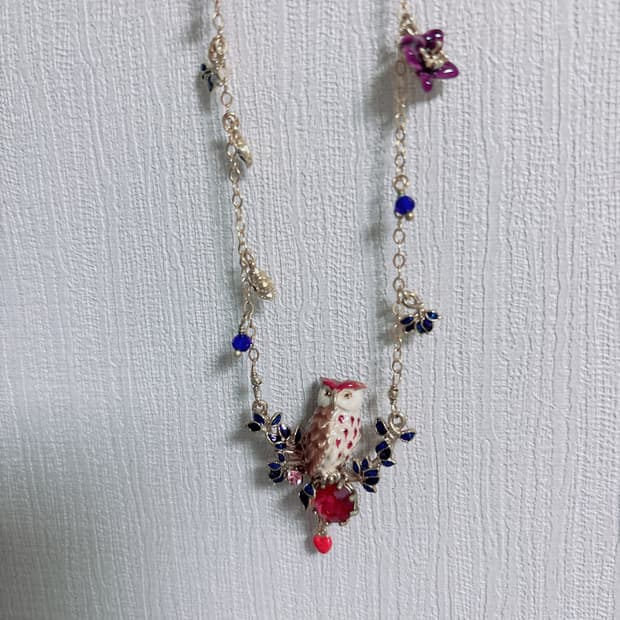 레네레이드 부엉이 목걸이