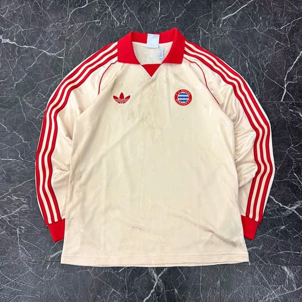 아디다스 바이에르 뮌헨 롱 슬리브 풋볼 져지