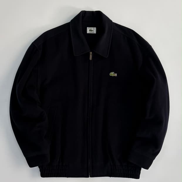 [100] 라코스테 90s 울 봄버 블루종 자켓