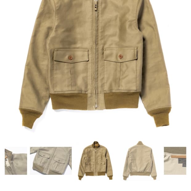 The Real McCoy's 37J1B 봄버 자켓 (38)