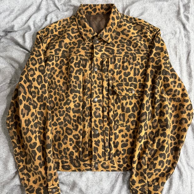 캐피탈 레오파드 자켓