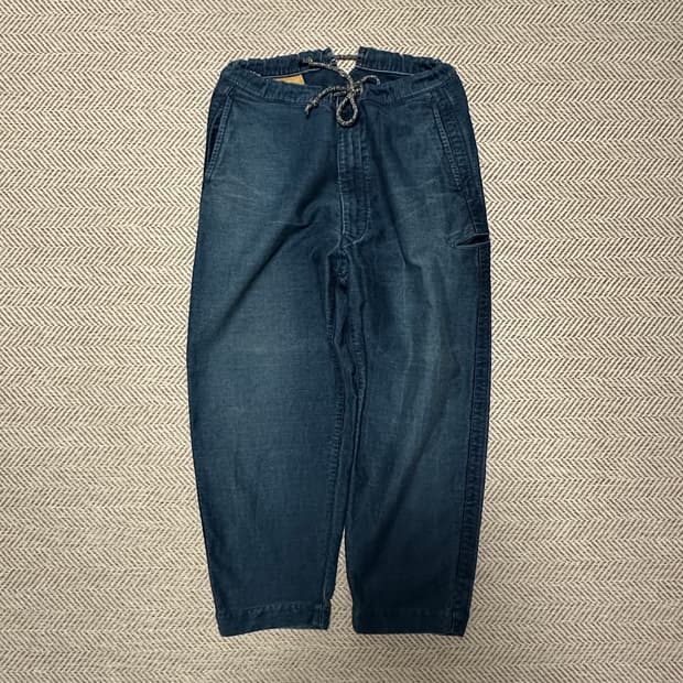 45RPM japan made denim pants wide