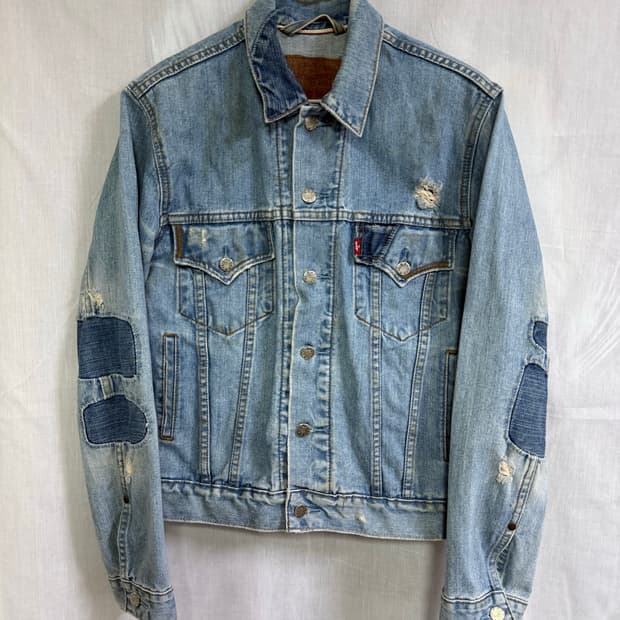 리바이스 슬림 트러커 데님 자켓 (levis)