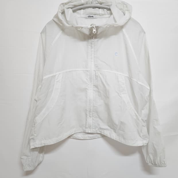 F 클로브 시스루 바람막이