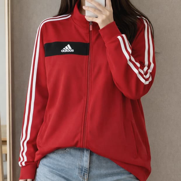 아디다스 져지 집업