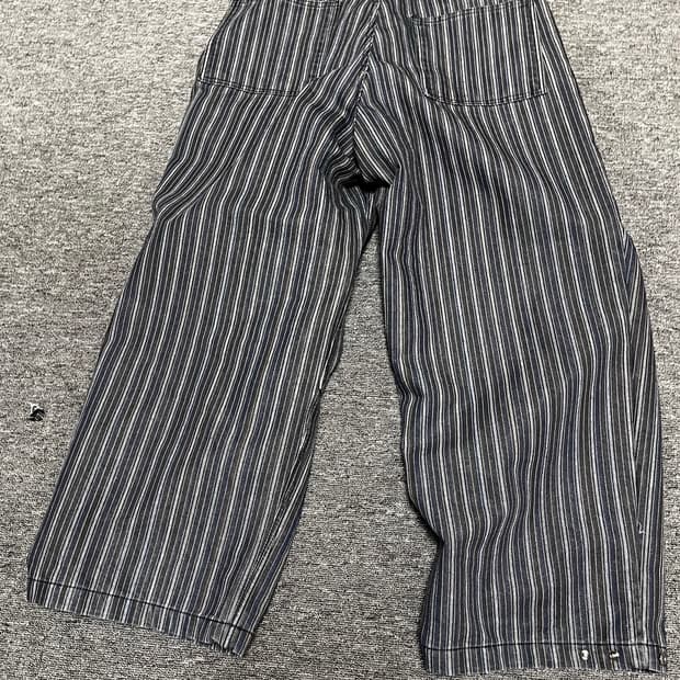 스트라이프 팬츠