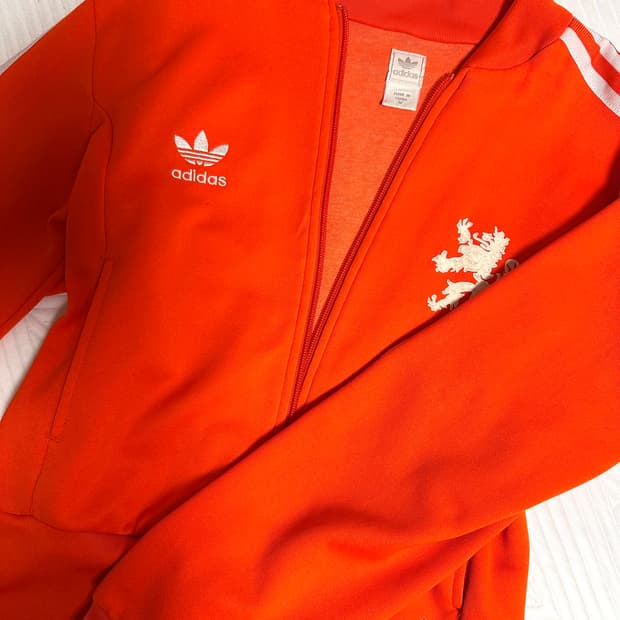 아디다스 져지 주황 size M 