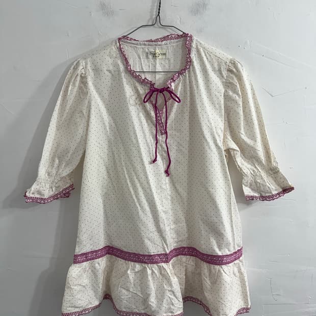 dot mori blouse