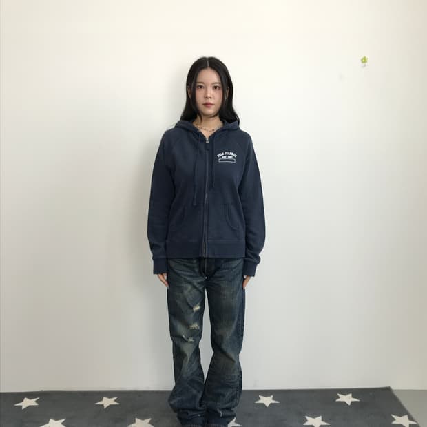 Polo Jeans Zip Hoodie Navy