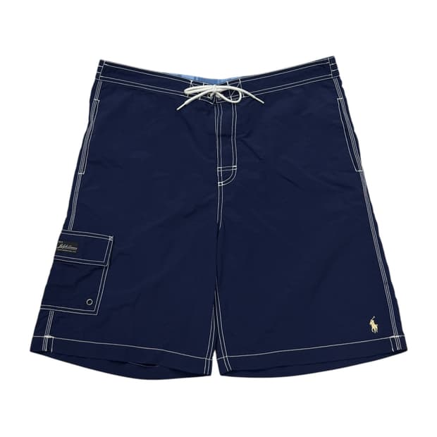 폴로 랄프로렌 스윔팬츠 반바지 네이비 L