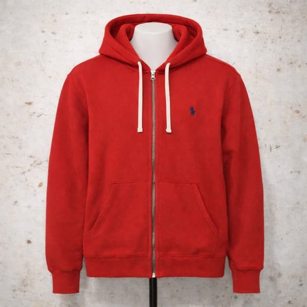폴로 블랙포니 래드 후드집업