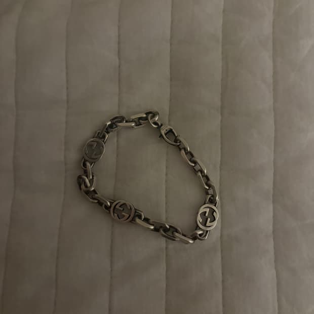 구찌인터로킹 팔찌(정품)